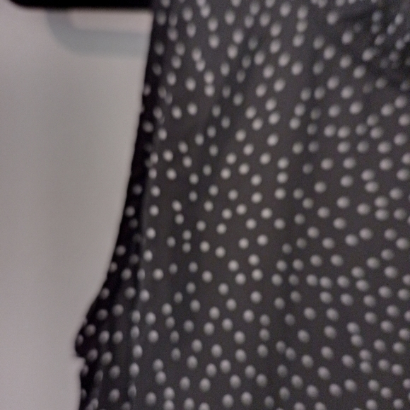 Miss Cherry polka dot Frill high neck Mini in size 10 - Picture 8 of 11